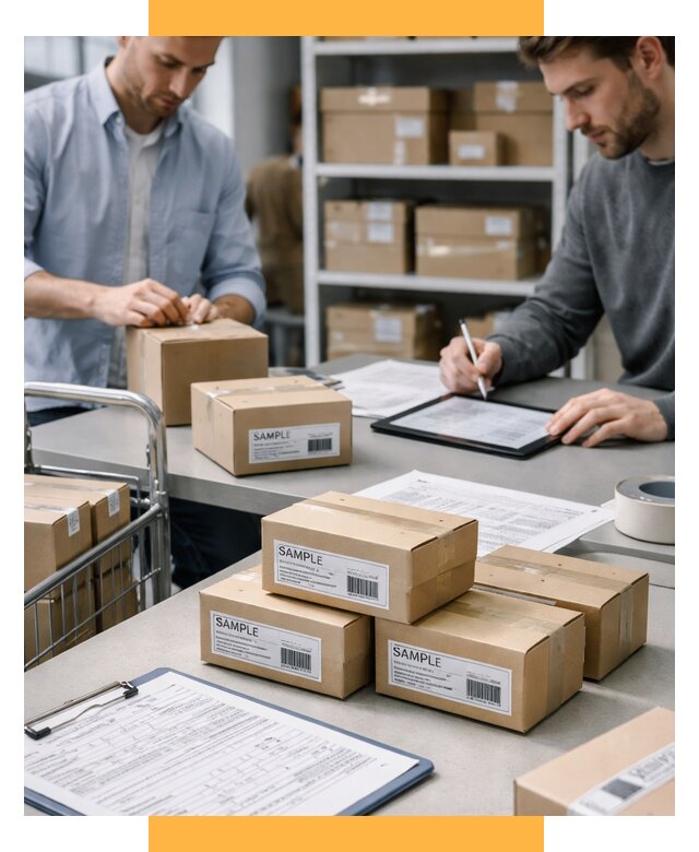 Доставка образцов и малых партий от 7707 р., СетСервис-Сба