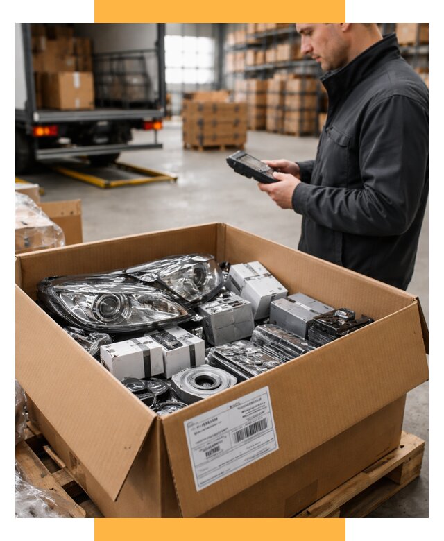 Доставка автозапчастей из Европы под ключ от 12845 р. | СетСервис-Сба