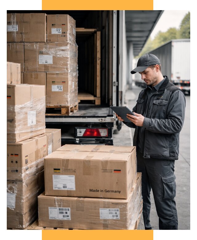 Доставка грузов из Германии от 46242 р. быстро - СетСервис-Сба