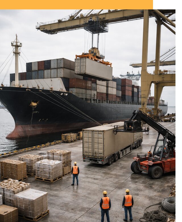 Морские перевозки из Индии: доставка FCL/LCL, таможня от 123312