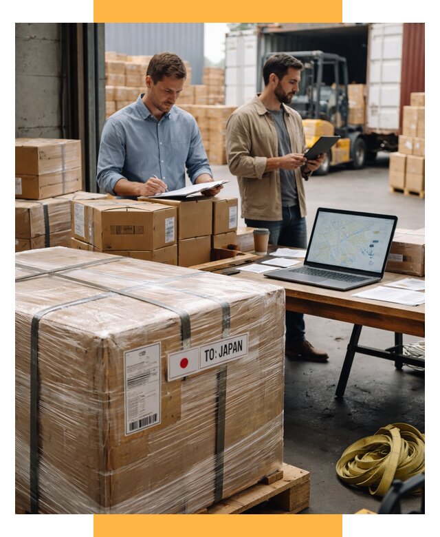 Доставка грузов в Японию от 25690 р., логистика СетСервис-Сба