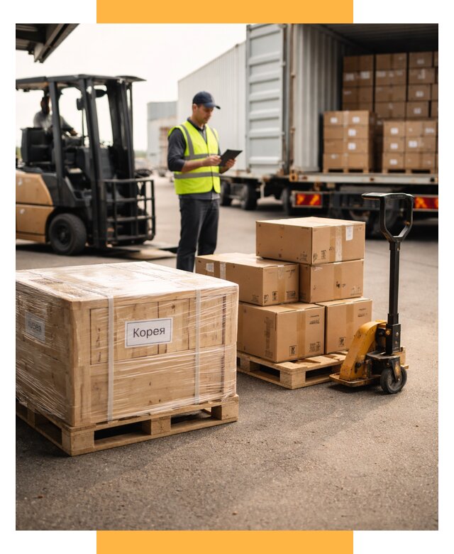 Доставка грузов в Корею из России от 35966 р. | СетСервис-Сба
