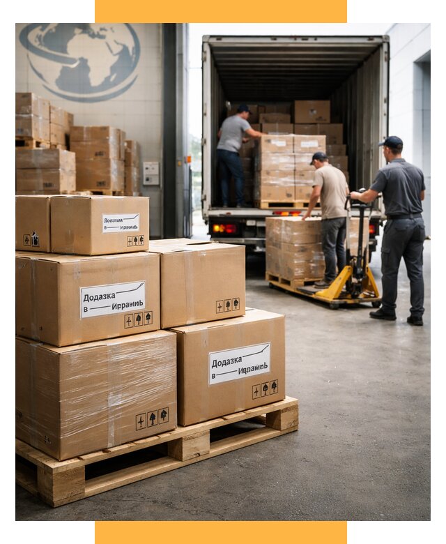Доставка грузов в Израиль и экспорт от 46242 р. СетСервис-Сба