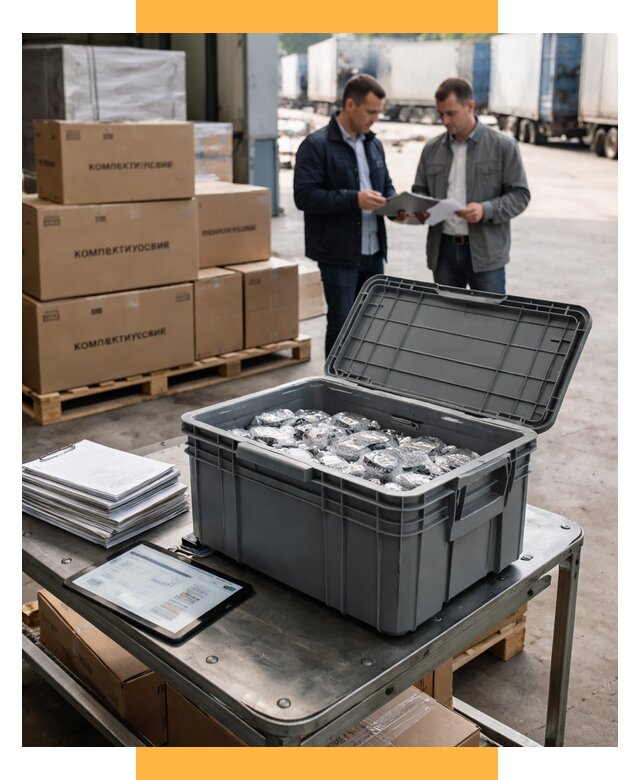 Перевозка комплектующих из Китая от 6679 р. | СетСервис-Сба