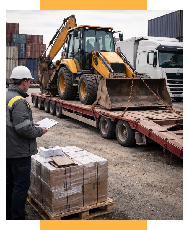 Международная перевозка спецтехники от 46242 р., СетСервис-Сба