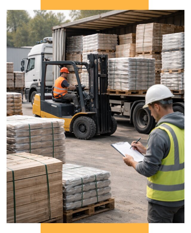 Перевозка строительных материалов от 5652 р. | СетСервис-Сба