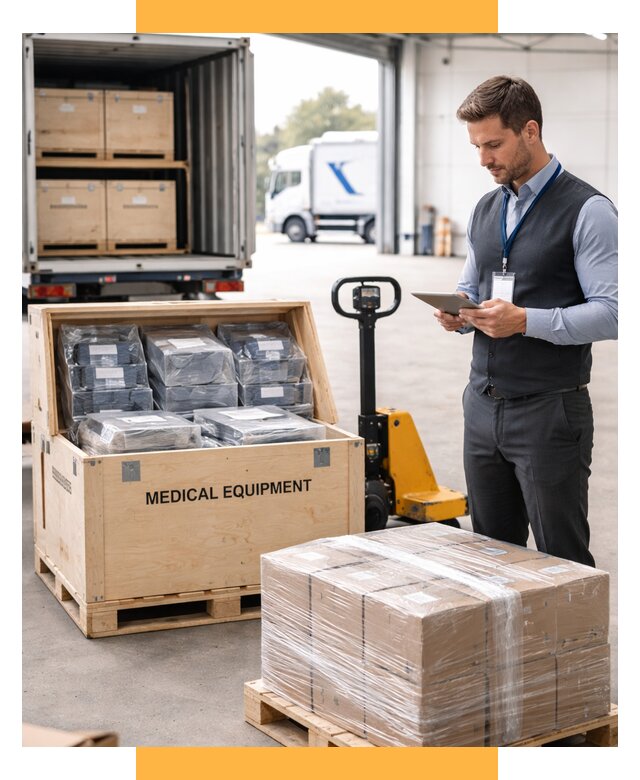 Перевозка медицинского оборудования от 15414 р. в СетСервис-Сба