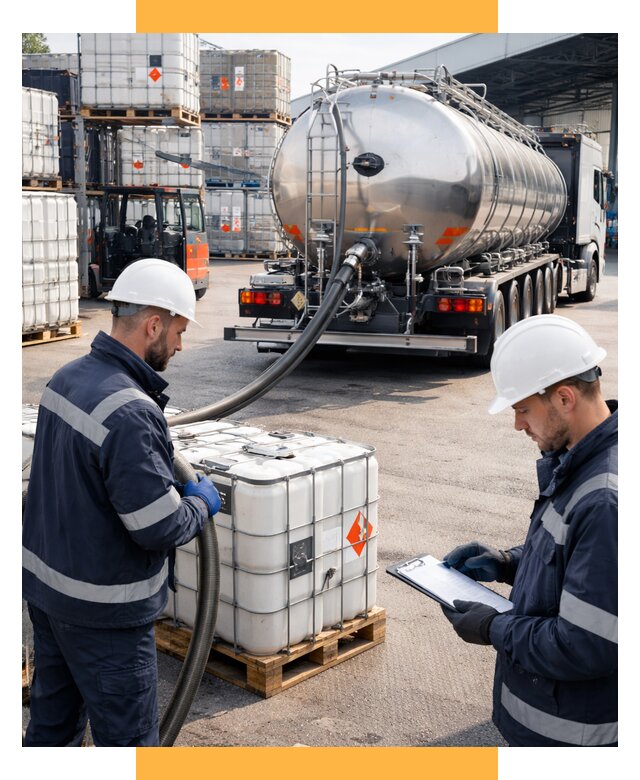 Перевозка химического сырья от 8735 р. Логистика СетСервис-Сба