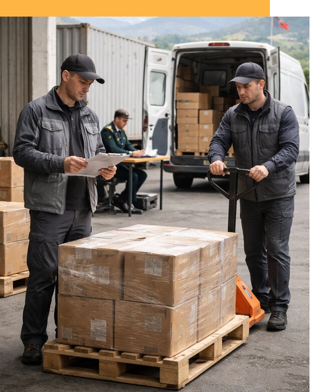 Доставка грузов через Армению, быстрая таможенная очистка от 25690