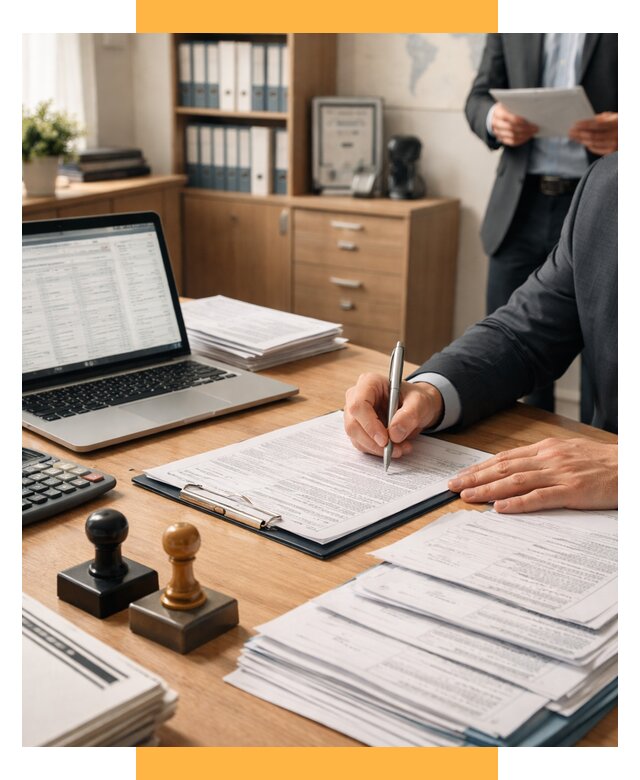 Услуги таможенного брокера под ключ от 8735 р. | СетСервис-Сба