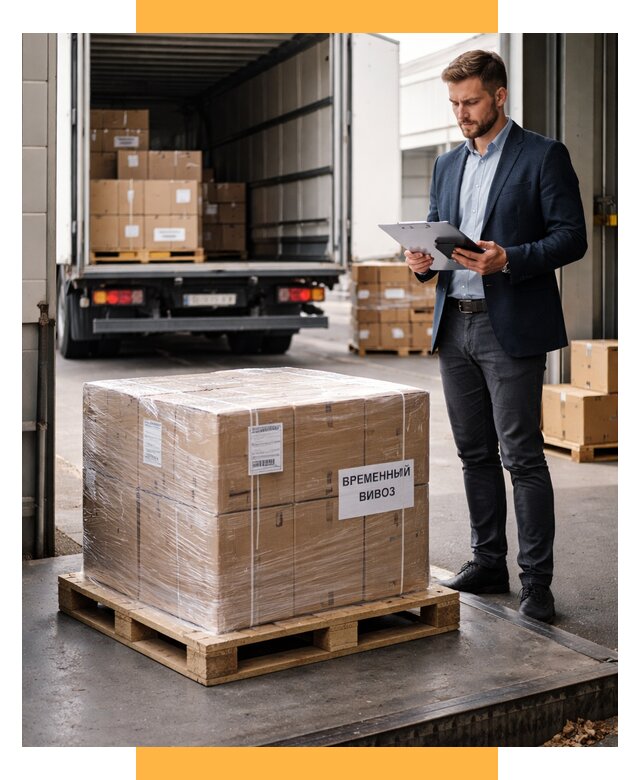 Временный вывоз товаров под ключ от 8221 р. | СетСервис-Сба
