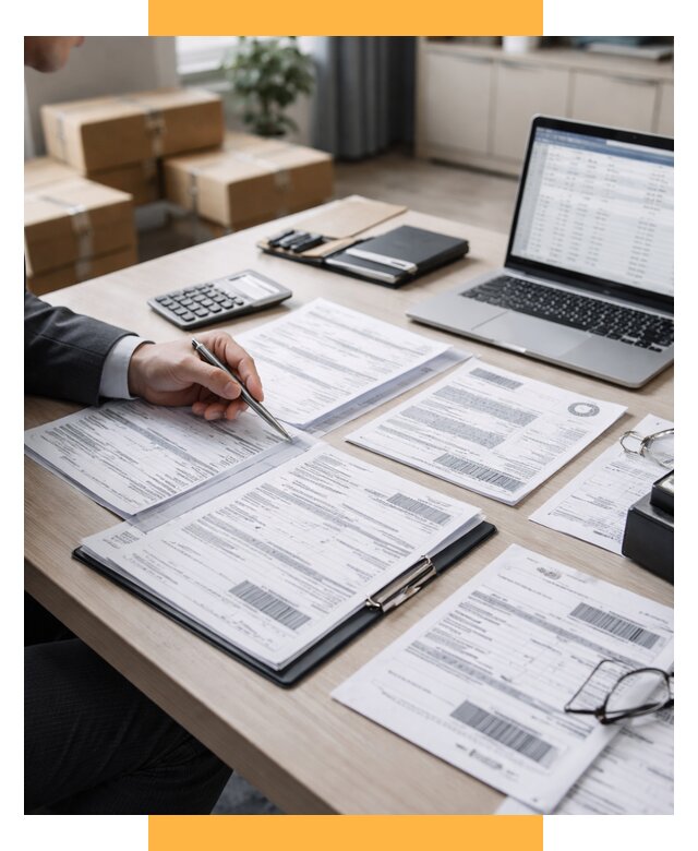 Анализ документов для таможни от 4624 р. - СетСервис-Сба