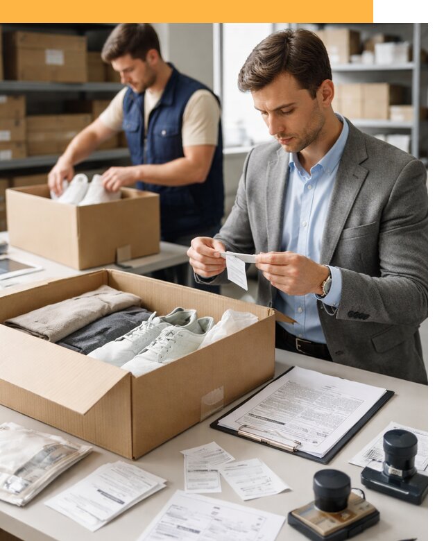 Таможенное оформление одежды и обуви по выгодной цене от 6679 руб