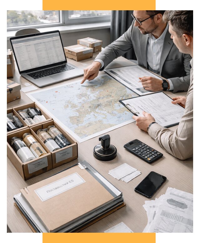 Поиск европейского поставщика от 15414 р., СетСервис-Сба