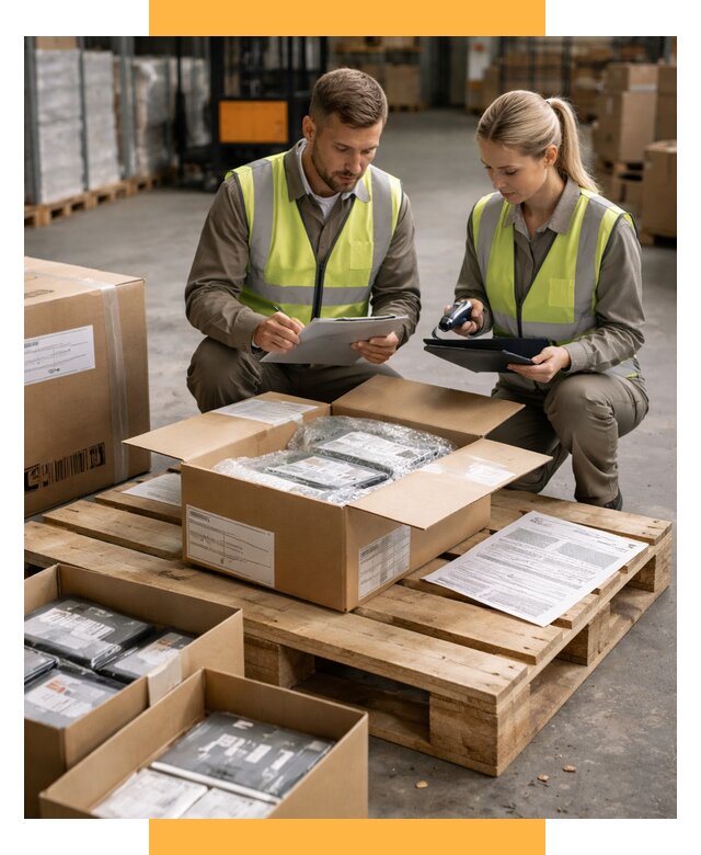 Инспекция товара перед отправкой от 4624 р. | СетСервис-Сба