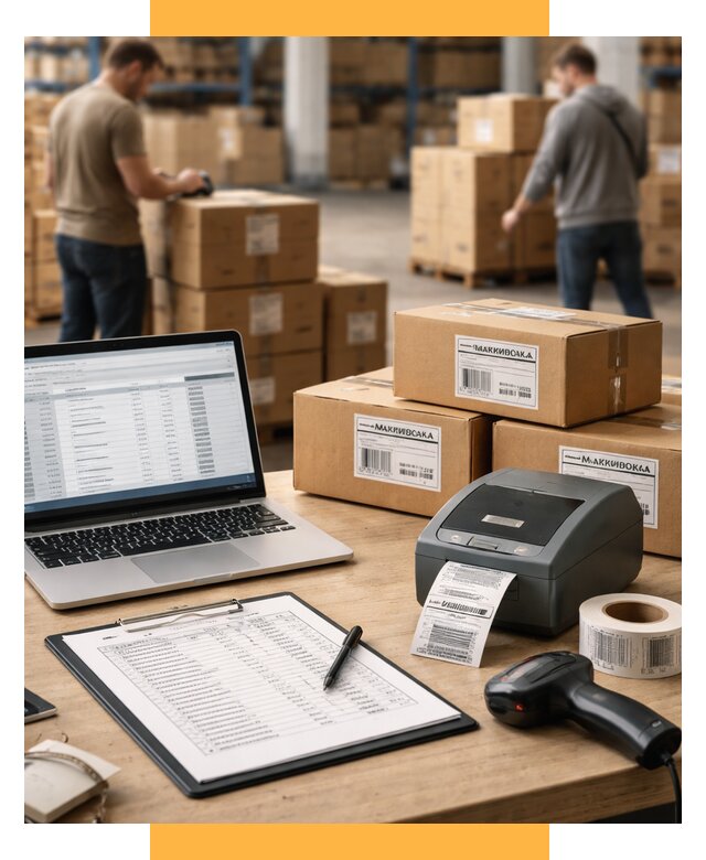 Маркировка импортных товаров от 4624 р. под ключ, СетСервис-Сба