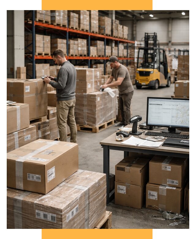 Склад консолидации в Европе от 6679 р., услуги СетСервис-Сба